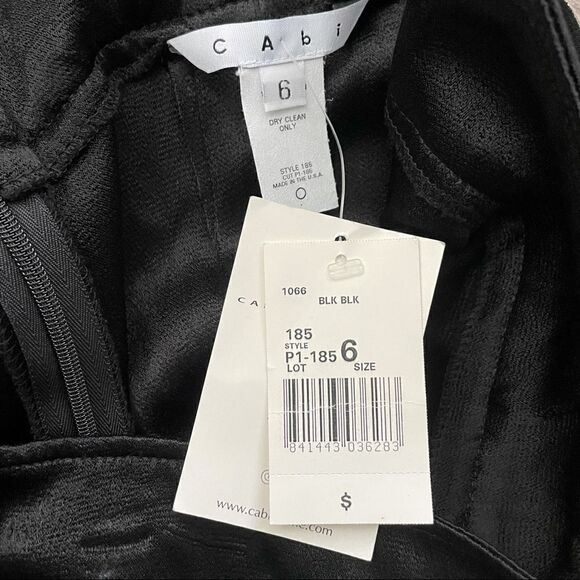 Cabi Crepe Dress Pants with Contrast Waistband - Picture 13 of 17